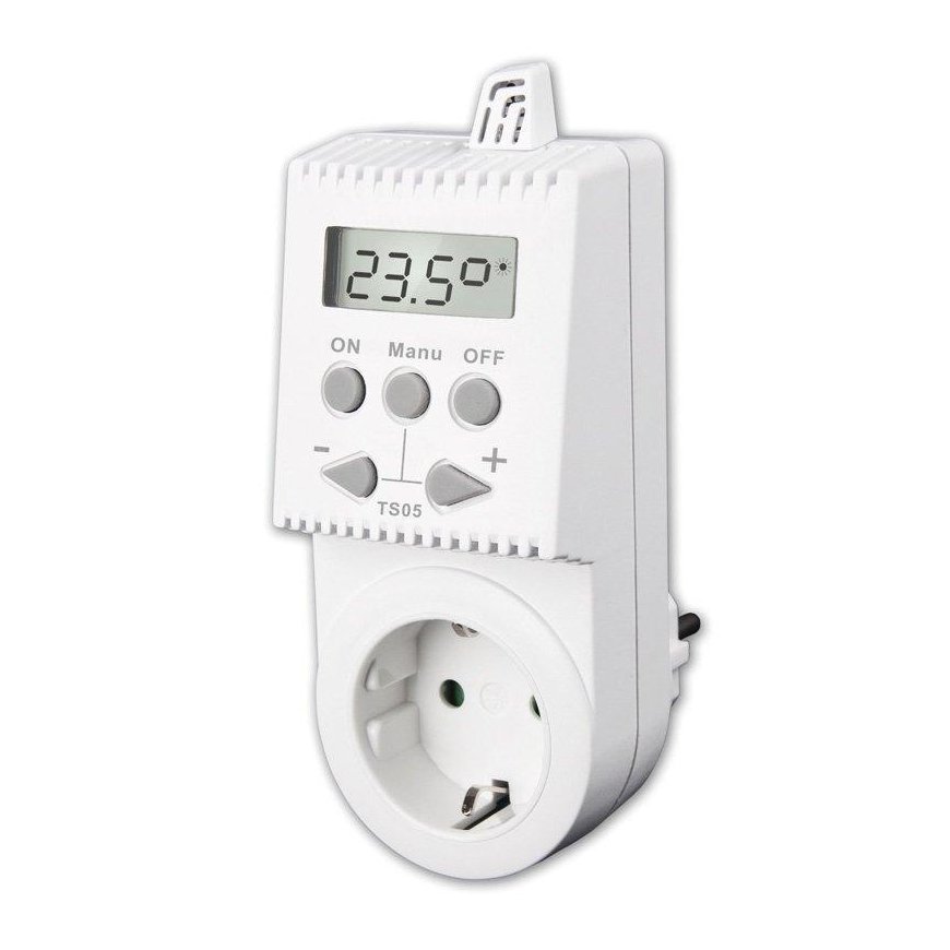 Kištukinis patalpų termoreguliatorius Elektrobock TS05. 16A – 3