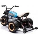 Lean Toys Baterija maitinamas triratis LL6688 Mėlyna 24V Lean Toys Baterija maitinamas triratis LL6688 Mėlyna 24V