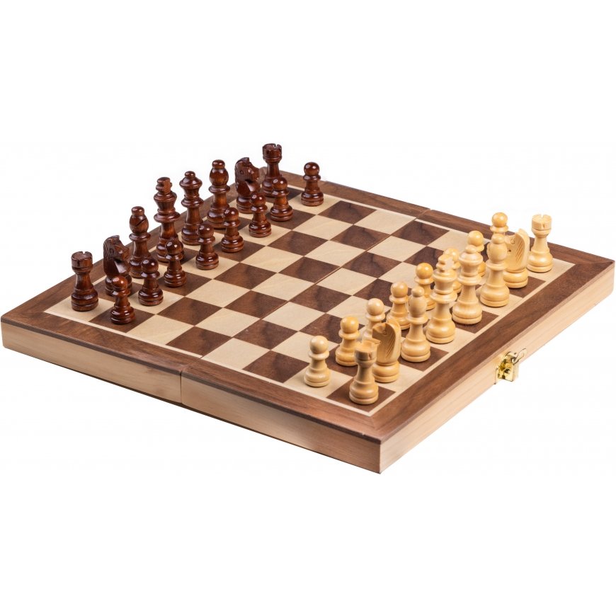 A chess game in a box