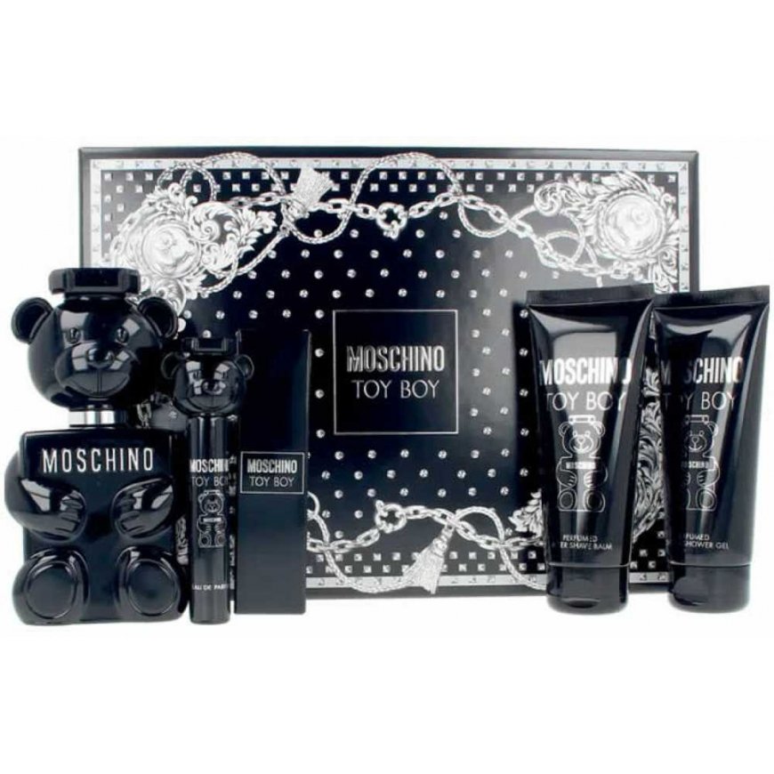 Moschino Toy Boy Eau De Parfum Purškiklis 100ml dovanų rinkinys vyrams 4 vnt – 2