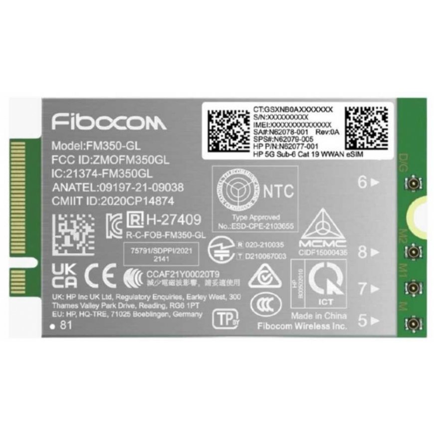 HP 5G NR/4G WWAN