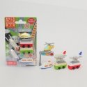 IWAKO erasers - puzzle set "Vehicle" IWAKO erasers - puzzle set "Vehicle"