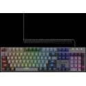 LORGAR Azar 514, Wired mechanical gaming keyboard, RGB backlight, 1680000 color variations, 18 modes, keys number: 104, 50M clic