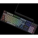 LORGAR Azar 514, Wired mechanical gaming keyboard, RGB backlight, 1680000 color variations, 18 modes, keys number: 104, 50M clic