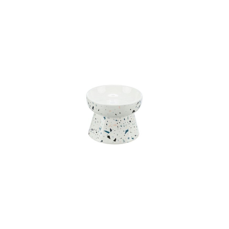 Bowl for animals, ceramic - Trixie Bowl, elevated, ceramic, 0.2