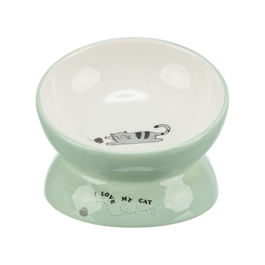 Bowl for animals, ceramic - Trixie Bowl, elevated, ceramic, 0.2 – 2
