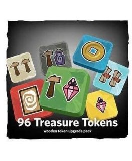 Breaking Games Dwellings of Eldervale - Wooden Upgrade Treasure and Trove Tokens