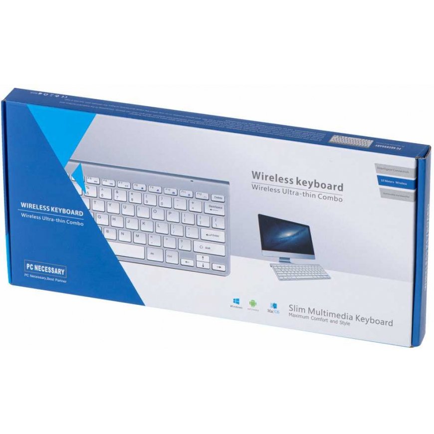 Proline Wireless keyboard for computer and smart TV, silver – 5