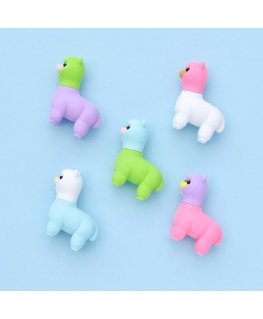 IWAKO erasers - puzzle set "Colorz Lama"