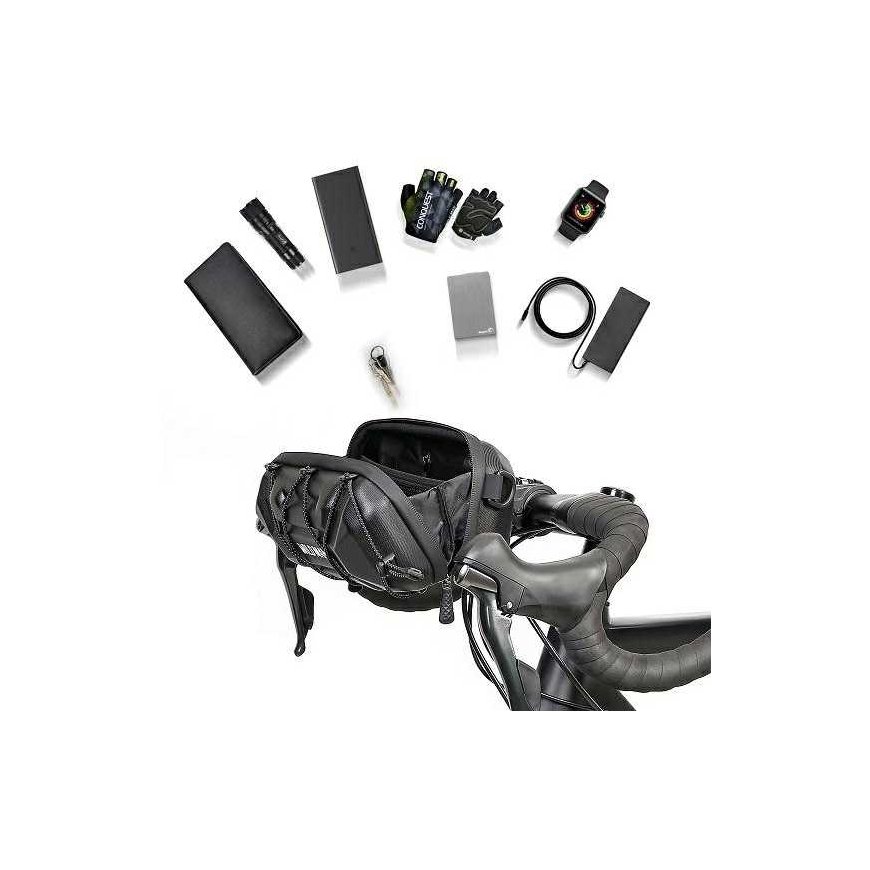 WILDMAN Case/uchwyt rowerowy XT17 sakwa na bienieńcę black/black – 5