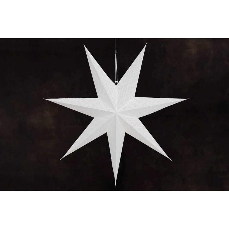 Finnlumor Paperstar 7 corners white 75 cm