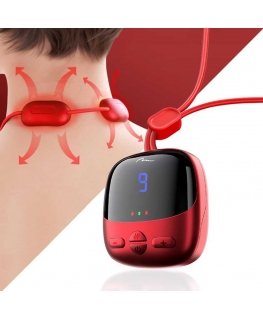 Media-Tech EMS NECK MASSAGER - EMS massager for neck and nape (Electromuscular Stimulation). 4 modes and 9 intensity levels. War