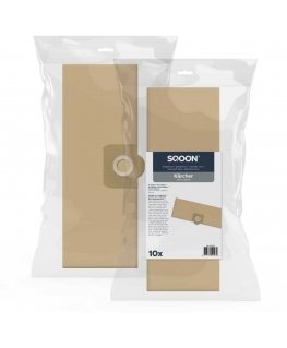 Paper bags for vacuum cleaner SQOON 32119 Karcher WD3 Series/Rowenta Bully 10 pcs.
