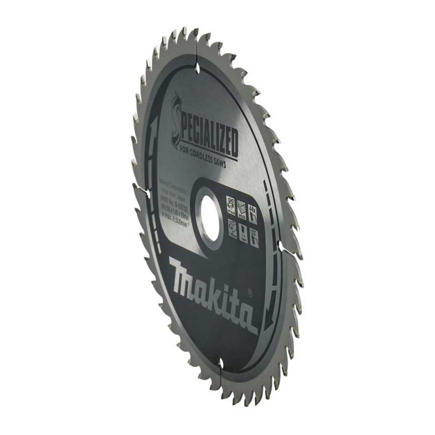 Pjovimo diskas medienai MAKITA 165x20x1,45mm 44T 23° – 3