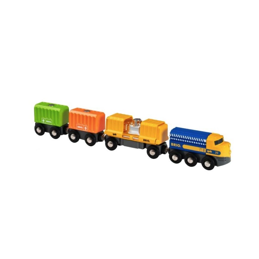 BRIO Three-Wagon Cargo Train