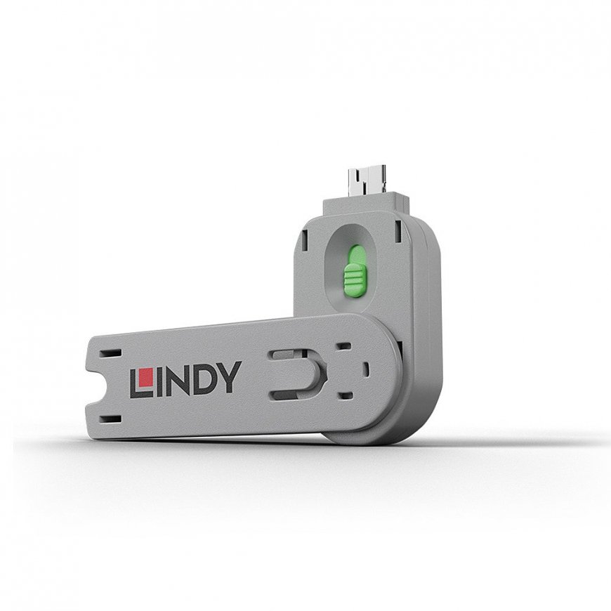 Lindy 40621 porta bloķētājs Pieslēgvietas bloķēšanas