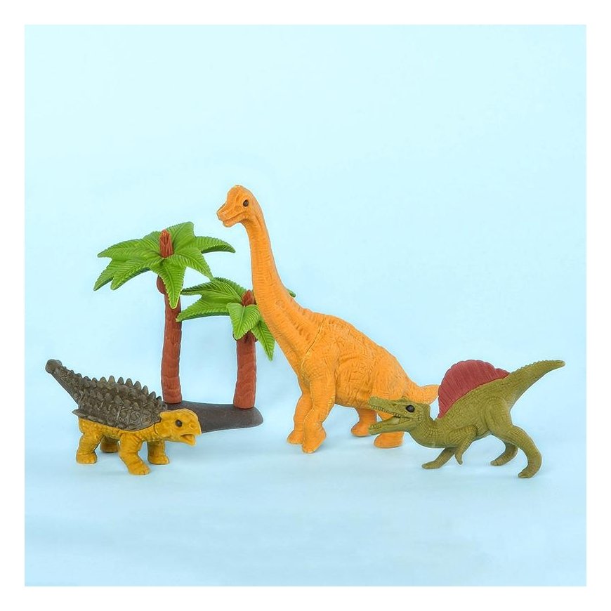 IWAKO trintukų - dėlionių rinkinys "Dinosaurs 2" – 2