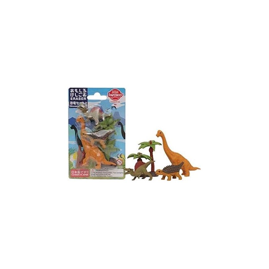 IWAKO erasers - puzzle set "Dinosaurs 2" – 4