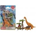 IWAKO trintukų - dėlionių rinkinys "Dinosaurs 2"