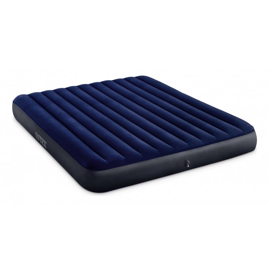 Intex DuraBeam Classic Downy King Divkārtu matracis Zils Abiem dzimumiem