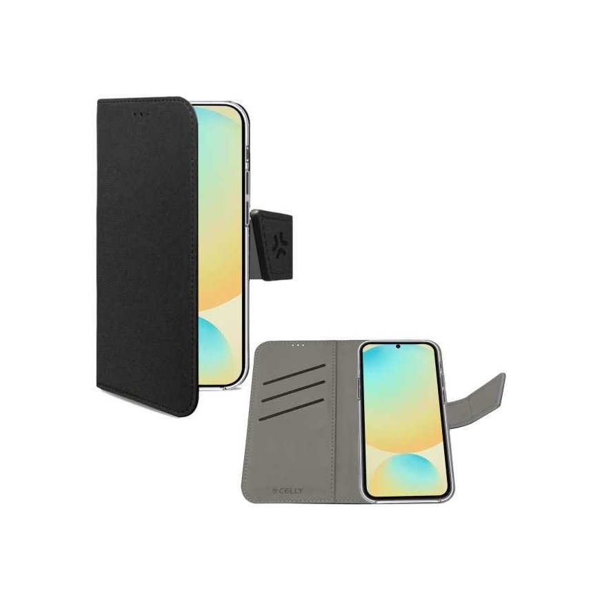 Case Celly Wally Wallet Case Galaxy S24 FE Black