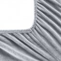 Eurofirany Euro curtains PRZE/FLANO/Silver 220X200+30