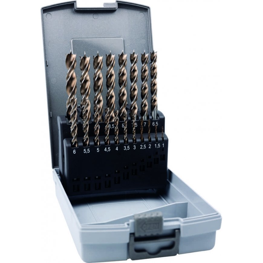 Alpen Drill set 19szt wierteł HSS