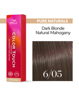 WELLA COLOR TOUCH professional hair dye 60 ml - 6/05 Dark Blonde Natural Mahogany
