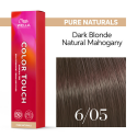 WELLA COLOR TOUCH professional hair dye 60 ml - 6/05 Ciemny Blond Naturalny Mahoniowy WELLA COLOR TOUCH professional hair dye 60 ml - 6/05 Ciemny Blond Naturalny Mahoniowy
