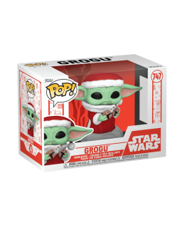 FUNKO POP! Vinyl: Фигурка: Star Wars: The Mandalorian - Holiday Grogu (The Child)