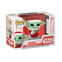 FUNKO POP! Vinyl: Фигурка: Star Wars: The Mandalorian - Holiday Grogu (The Child) FUNKO POP! Vinyl: Фигурка: Star Wars: The Mandalorian - Holiday Grogu (The Child)