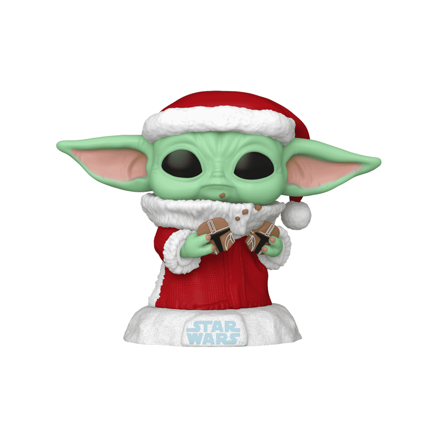 FUNKO POP! Vinila figūra: Star Wars: The Mandalorian - Holiday Grogu (The Child) – 2