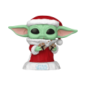 FUNKO POP! Vinila figūra: Star Wars: The Mandalorian - Holiday Grogu (The Child) FUNKO POP! Vinila figūra: Star Wars: The Mandalorian - Holiday Grogu (The Child)