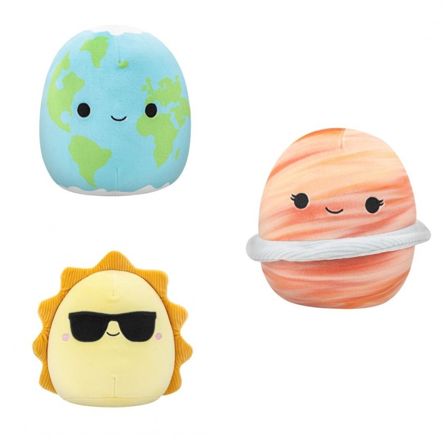 SQUISHMALLOWS Pīkstoša suņu rotaļlieta, 18 cm