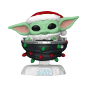 FUNKO POP! Vinyl figuur: Star Wars: The Mandalorian - Holiday Grogu in a pram (The Child) FUNKO POP! Vinyl figuur: Star Wars: The Mandalorian - Holiday Grogu in a pram (The Child)