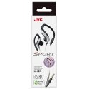 JVC HA-EB75 Kõrvaklapid Juhtmega ühendatud Kõrvakonks, Kõrvasisene Sport Must, Hõbe
