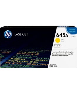 HP 645A Yellow Original LaserJet Toner Cartridge