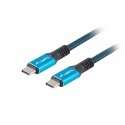 Lanberg CA-CMCM-45CU-0005-BK USB cable USB4 Gen 2x2 0.5 m USB C Black, Blue Lanberg CA-CMCM-45CU-0005-BK USB cable USB4 Gen 2x2 0.5 m USB C Black, Blue
