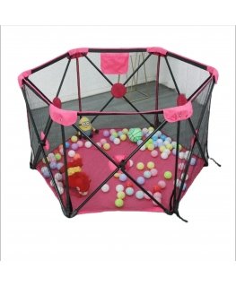 EXTRALINK KIDS KOJEC DZIECIĘCY SKŁADANY PLAC ZABAW SUCHY BASEN DLA DZIECI 120X68CM DUŻY K-462