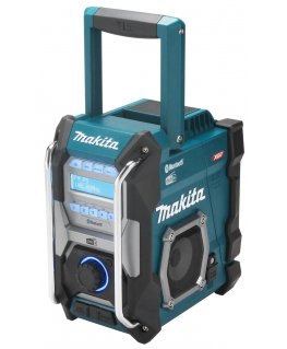Makita MR004G радиоприемник Рабочее место Аналоговый и цифровой Черный, Зеленый