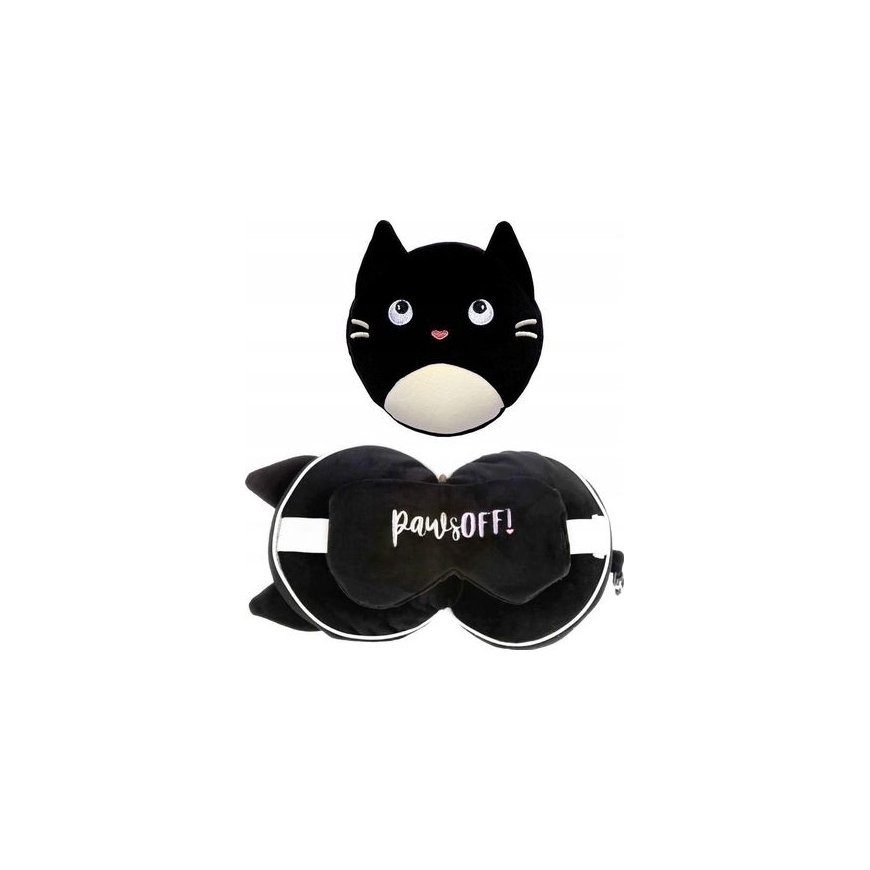 Relaxeazzz Kot Feline Fine Pluszowy Zestaw: