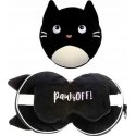 Relaxeazzz Kot Feline Fine Pluszowy Zestaw: Podszuka + Opaska Na Oczy Relaxeazzz Kot Feline Fine Pluszowy Zestaw: Podszuka + Opaska Na Oczy