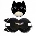 Relaxeazzz Kot Feline Fine Pluszowy Zestaw: Podszuka + Opaska Na Oczy Relaxeazzz Kot Feline Fine Pluszowy Zestaw: Podszuka + Opaska Na Oczy