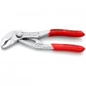 KNIPEX Cobra pipe / water pump pliers 87 03 125 (red, length 125mm, for pipes up to 1") KNIPEX Cobra pipe / water pump pliers 87 03 125 (red, length 125mm, for pipes up to 1")