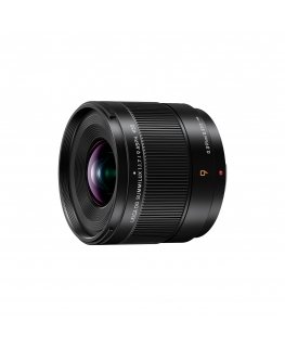 Panasonic H-X09 MILC Ultra plats objektīvs Melns