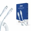 3MK Hyper Silicone Cable USB kabelis