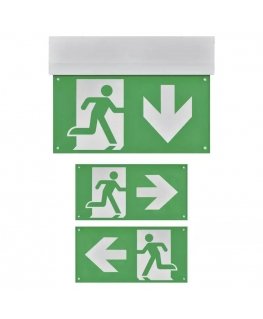 LED EXIT sign LED 230V AC 3W 30lm 3h. MT EMOS