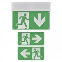 LED EXIT sign LED 230V AC 3W 30lm 3h. MT EMOS LED EXIT sign LED 230V AC 3W 30lm 3h. MT EMOS