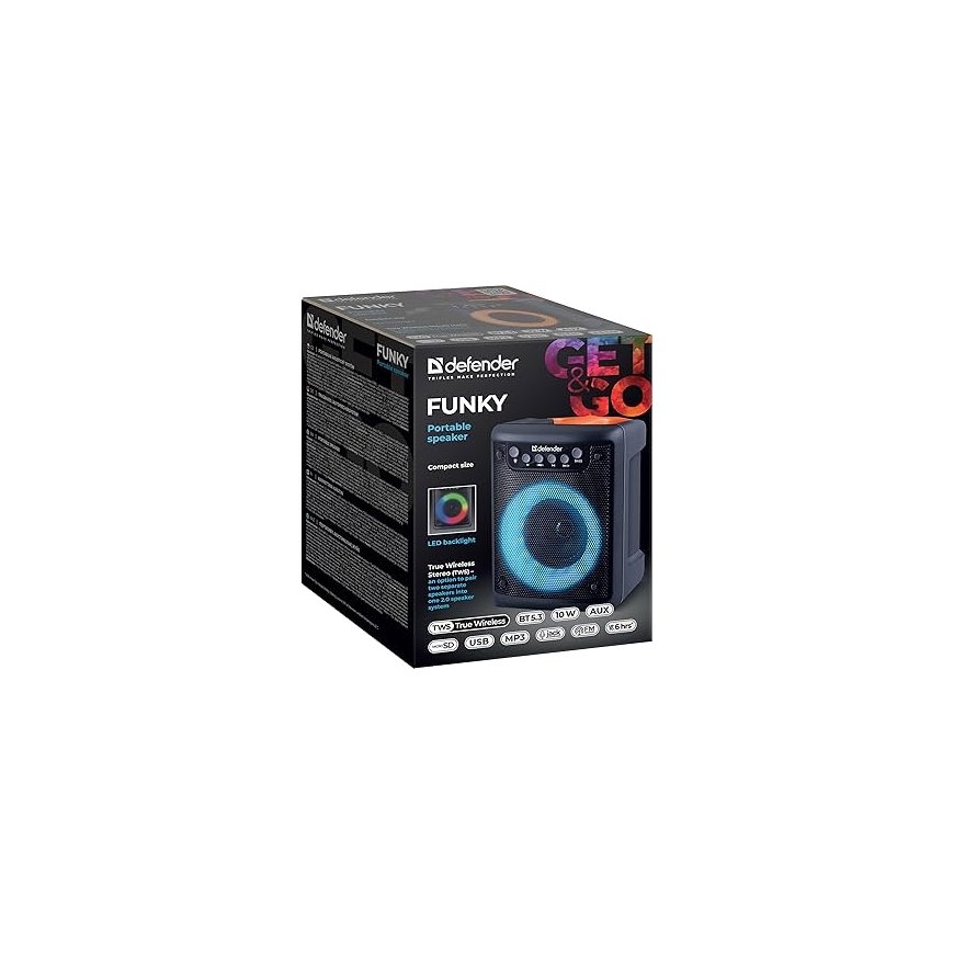 Defender BLUETOOTH SPEAKER FUNKY 10W