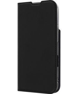 FoneKit BookCase -suojakotelo, iPhone 16, musta